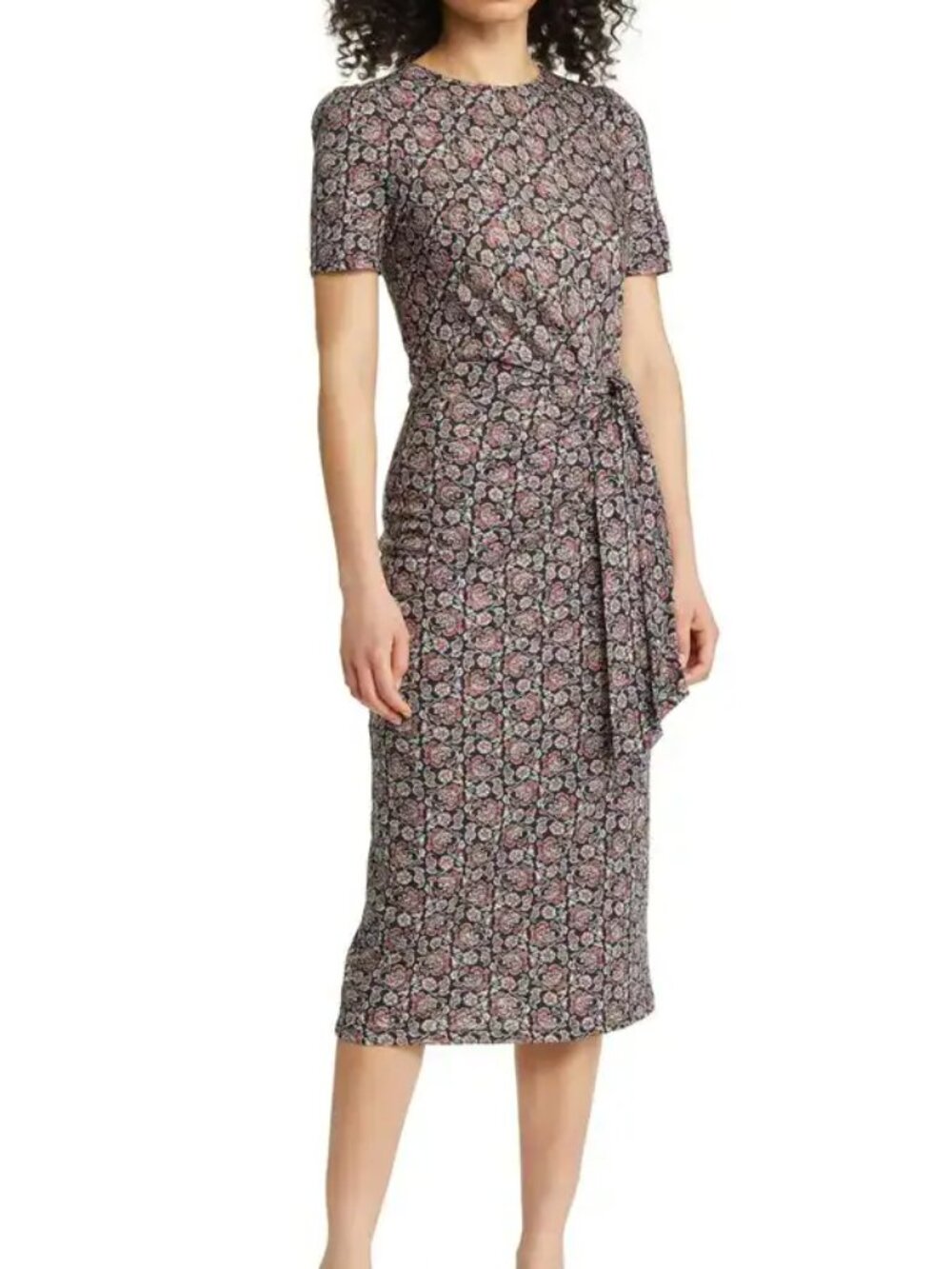 Boden side knot midi dress size 6R